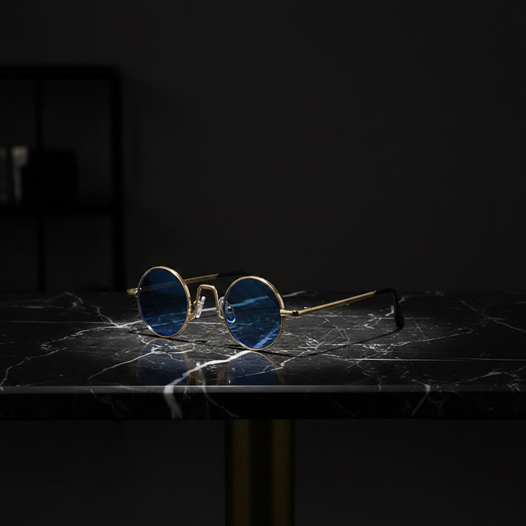 Round Frame Sunglasses
