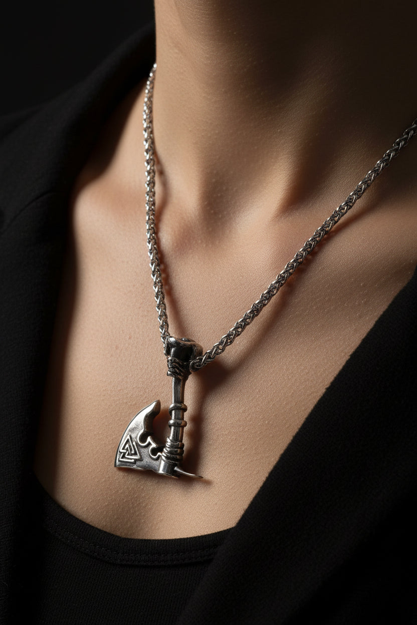 Axe Pendant Necklace